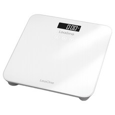 초정밀 가정용 체중계 다이어트 체중관리 슬림 강화유리 체중계, 화이트, 1개, TSA-180K