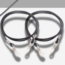 뮤즈블루 안경줄 목걸이 가죽 스트랩 1+1