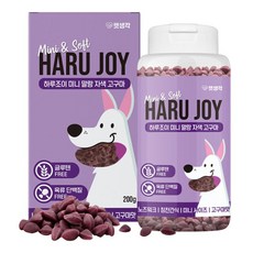 펫생각 하루조이 미니 저칼로리 자색고구마 노즈워크 강아지 간식 다이어트 칭찬 보상 교육 훈련용 대용량 간식, 200g, 1개