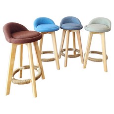 코지테일러 회전 아일랜드 식탁의자 홈바 주방 거실 회전 바텐 스툴 바 체어 70cm B101, 그레이