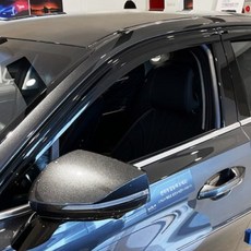 부러지지 않는 선바이저 자동차 썬바이져 도어바이져, 르노 그랑 콜레오스(2024년~) 6P, 블랙