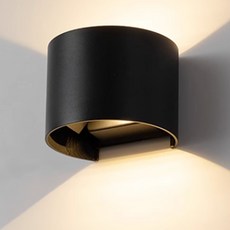 LED 실내 실외 원형 벽등 외부 벽조명 벽부등 빔 방수, 화이트