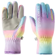 오뜨앙쥬 여아용 키즈 스키 패딩 장갑