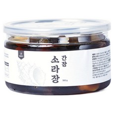 어촌명가 밥도둑 수제 비법 간장 참소라장, 1개, 350g
