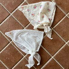 더랄라 26여름 심쿵 두건 아기 유아 보넷 커치프