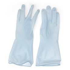 꾸미크 더질긴 니트릴 고무장갑, 2개, 소(S), 블루그레이