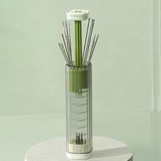 프라홈 자석 원터치 바늘통 손바늘 실뜯개 실꿰기 23종, 1개, 그린