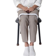 우드밀리 꼬지마 다리 무릎 벨트 바른자세 앉은자세 다리묶기 사이즈조절형, 꼬지마 대형L, 1개