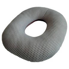 생활커비 아보카도 치질방석 도넛방석 기능성 산모방석, 모던 그레이, 1개