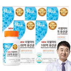 리얼닥터 100억 유산균, 30정, 5개