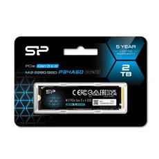 실리콘파워 Silicon Power P34A60 PCie 3.0 NVME SSD M.2 2280, 128GB