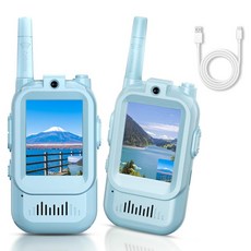 FDUCE 인터컴 무전기 DJ05 2개입, 1개, 블루