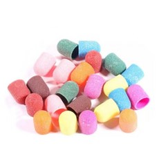 네일케어 전동 샤퍼 드릴용 리필 샌딩캡+맨드럴 세트, 샌딩캡세트-01, 1개