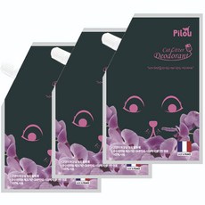 필루 데오드란트 고양이 탈취제 라벤더향, 300g, 3개