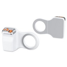 스마트폰 맥세이프 카메라 셀카그립 셔터그립자석 촬영 보조기기 블루투스 리모컨 (휴대폰 촬영 보조 필수품 선명한 촬영을 구현합니다), 하얀색