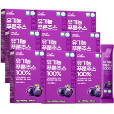 뉴트리너스 NFC 유기농 푸룬주스 푸룬즙 스틱, 9박스
