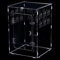 펫앤홈 게코 도마뱀 아크릴 사육장 30*30*45CM, 투명색, 1개