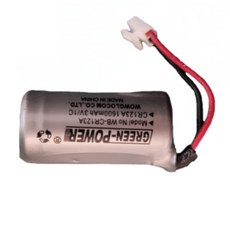 토탈소방안전 단독경보형 화재감지기 건전지 리튬 배터리 CR123A 3V, 1개, 리튬 3v1600mAh, (주)현대방재산업 배터리