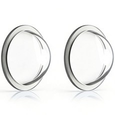 SEAMETAL 2개입 자동차 카메라 렌즈 보호 커버 키트, 투명, C43555-2P