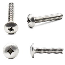 트러스머리볼트 십자 스텐볼트, M4, 30mm, 1개