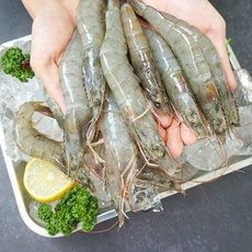 [파시] 국내산 탱글탱글한 신선 급냉 흰다리새우 냉동새우 1kg (36~47미), 1개, 새우 [36-47미] 1kg