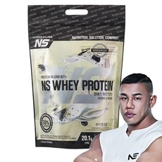 NS 웨이 프로틴 쿠키앤크림맛 1.25kg 헬스보충제 단백질보충제 프로틴, 1개