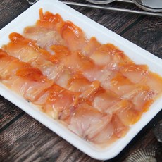 손질 피조개살 피조개 횟감 진해만 피꼬막, 2개, 손질 피조개회 100g