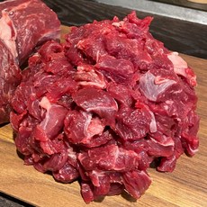 [마장동직송] 대용량 도매용 국내산 당일작업 냉장 국거리 카레용/볶음용/탕용/조림용, 2개, 1kg