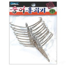 백경 훌치기바늘(10개입) 소/중/대.고강도 삼발이 바늘/대형 트리플훅 10개 벌크포장.숭어/송어/농어/잡어/배스.루어/가두리/방파제/갯바위/백사장 원투낚시/유료낚시터, 1개, 10개입