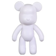 무지 DIY 베어브릭 곰돌이 미술수업 커스텀 푸어링아트 만들기 18CM, 1개