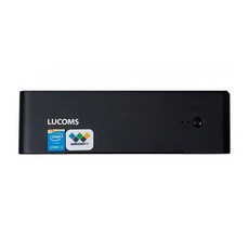 루컴즈 미니 PC i3 / 램8G / SSD120G SSD240G / 사무용 / 유투브 시청, 블랙, i3-4세대, 120GB, 8GB, WIN10