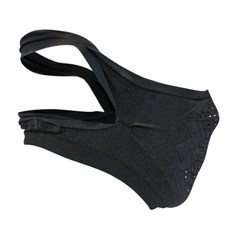 타이트엔드 A4X BLD 백리스 아쿠아 쿨 스포츠 마스크 숏타입, 2개, 블랙