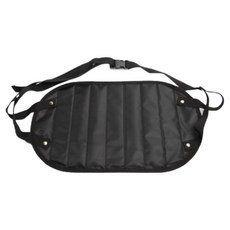 TRAVEND 飛機機上 Olashop 腳凳, 黑色, 1個