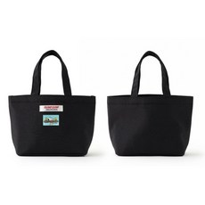 [텐바이텐] 스누피 방수 보냉백 M(도시락/피크닉), 1개, 블랙