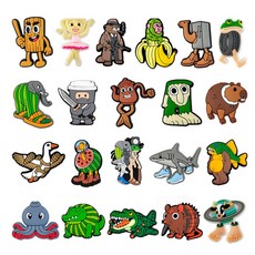 SimHm 산해경 이탈리아 뇌부패 Italian brainrot 슬리퍼 파츠 엉뚱한 슬리퍼 파츠 21개입