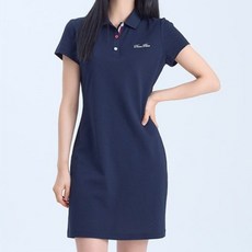 다운블로우 기능성 스포츠 골프웨어 피케이 카라 에센셜 반팔 원피스 DB 9003