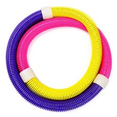 모니라 다이어트 고탄력 스프링 훌라후프, 1개, 혼합, 0.86kg