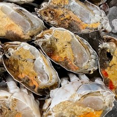 국내산 연평도 급냉 특품 손질 절단 암꽃게, 1박스, 1kg(6-12조각) 절단 암꽃게