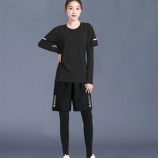 COSYEVNO 헬스복 여자 속건 런닝 트레이닝 세트 라이딩 요가 트레이닝