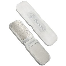 [보타르] 다이아몬드 줄판 FRP/알루미늄 당구팁 큐팁관리 큐손질 당구용품, 실버, 1개