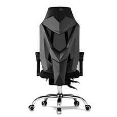 AUS 사무용 책상의자 사무용의자 사무실의자 게이밍의자 사장님의자 허리편한의자 목받침의자, 블랙-일체형(발받침 미포함)