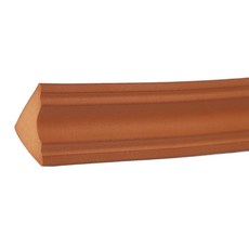 연질 천정 몰딩 코너 틈새 플렉스 굽도리(길이5M X 폭3.8cm), C043_갈색 무테, 1개