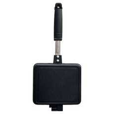 스마일 샌드위치 양면팬, 1개, 15.5x13x1.5cm