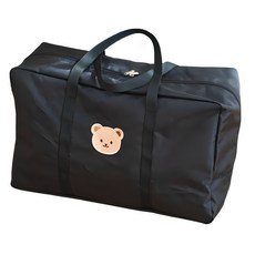 마롤로뜨 어린이집 방수 낮잠이불가방, 베어 블랙_방수 낮잠이불가방