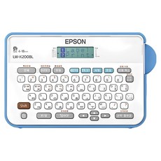 엡손 LW-K200BL 라벨프린터 12mm 라벨테이프 증정, 1개, LW-K200BL,사은품SC12KZ(검정용지골드글자)