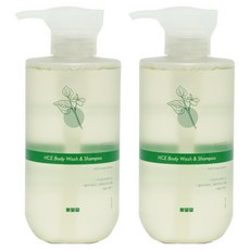 일센치 약모밀 촉촉한 올인원 바디워시 피부장벽 건조 케어, 2개, 500ml