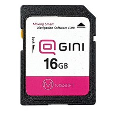 전기종 지니네비게이션 업데이트 메모리카드 SD카드, 16GB