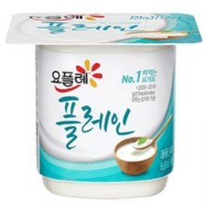 빙그레 요플레 플레인 85g, 24개