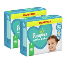 데코마당 유로 팸퍼스 베이비드라이 밴드형 기저귀 아동공용 밴드7단계_2팩(총80p) pampers 바우처, 7단계, 80매