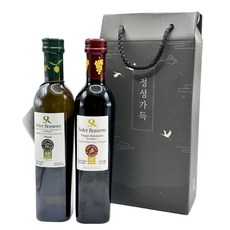 솔레르로메로 유기농 엑스트라버진 올리브오일 250ml + 유기농 발사믹식초 250ml 선물세트, 1세트